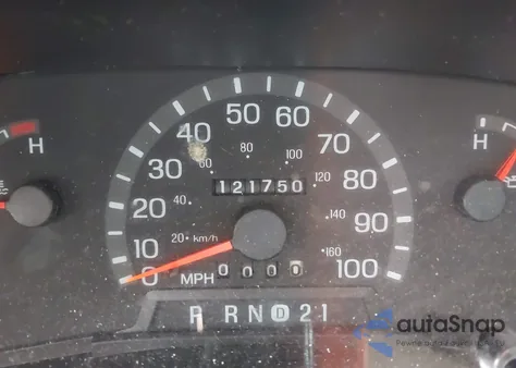 2000 Ford E-150 Recreational из США, поврежденный, VIN 1FDRE14W0YHC04870